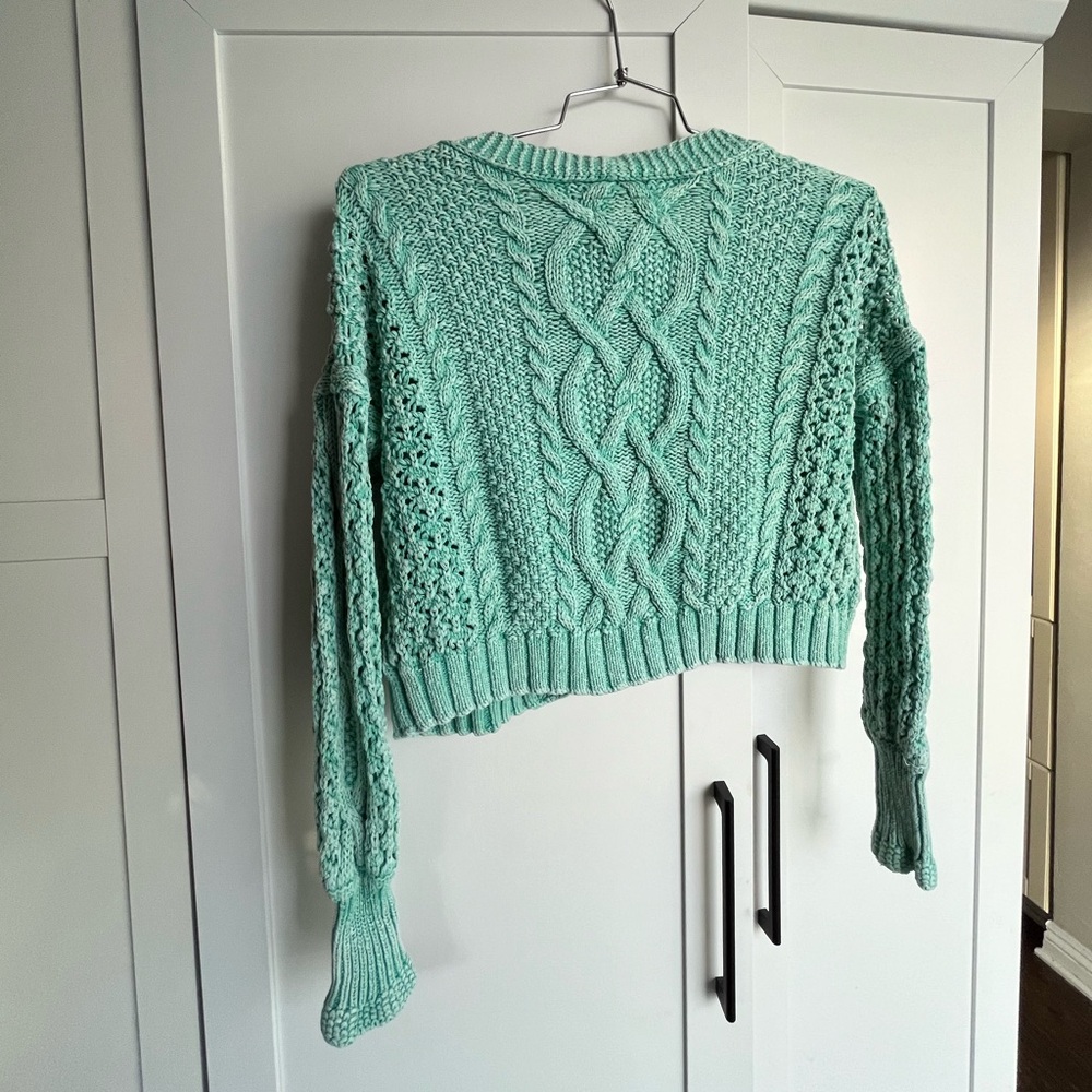 Beautiful feminine Pilcro and the Letterpress Anthro sweater size small - Picture 3 of 3